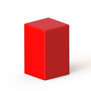 Rechteckige Gummi-Endkappen