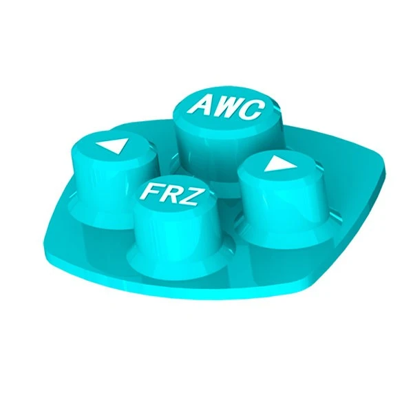 Silicone Buttons For Medical Device Handles