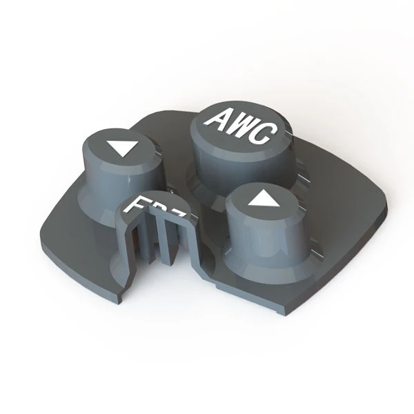 Silicone Buttons For Medical Device Handles